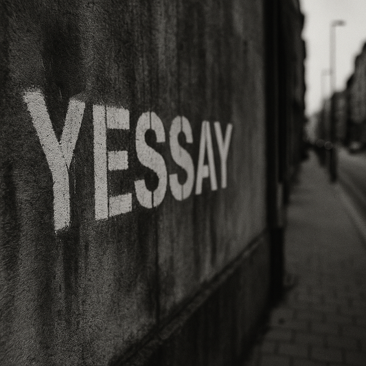 YESSAY 001: un mot qui coupe.